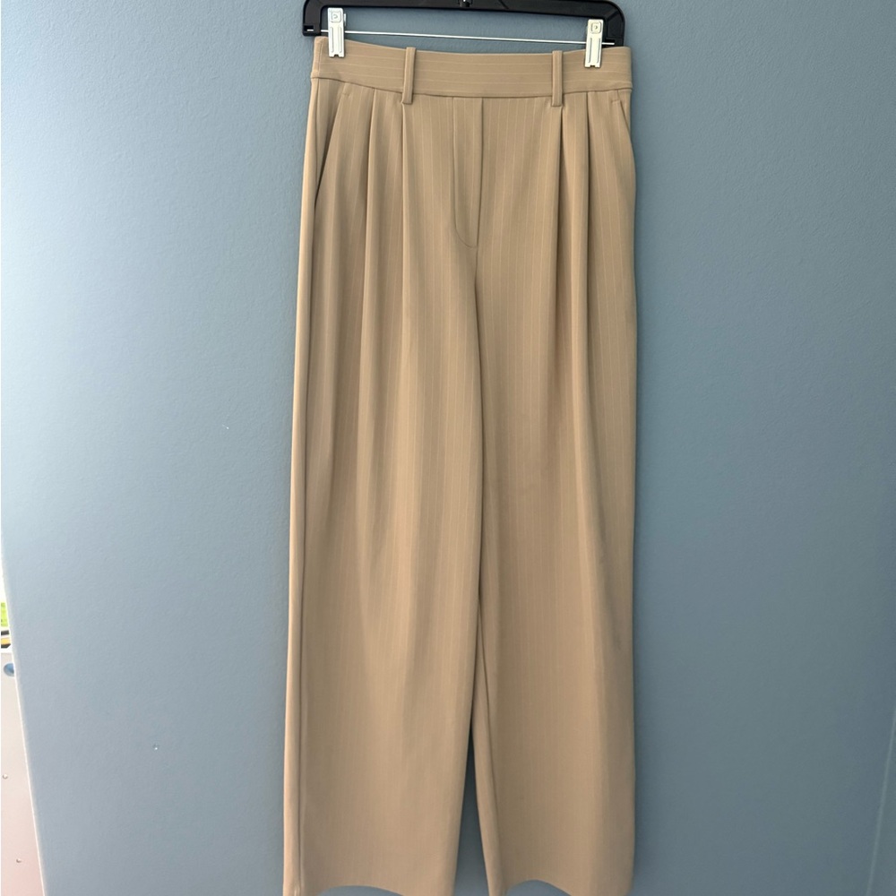Lululemon Daydrift High-Rise Wide-Leg Trouser Tan Sz S